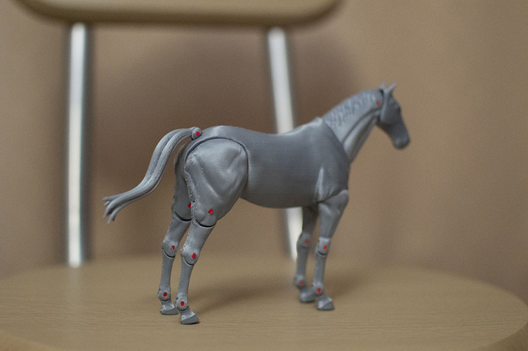poseable horse