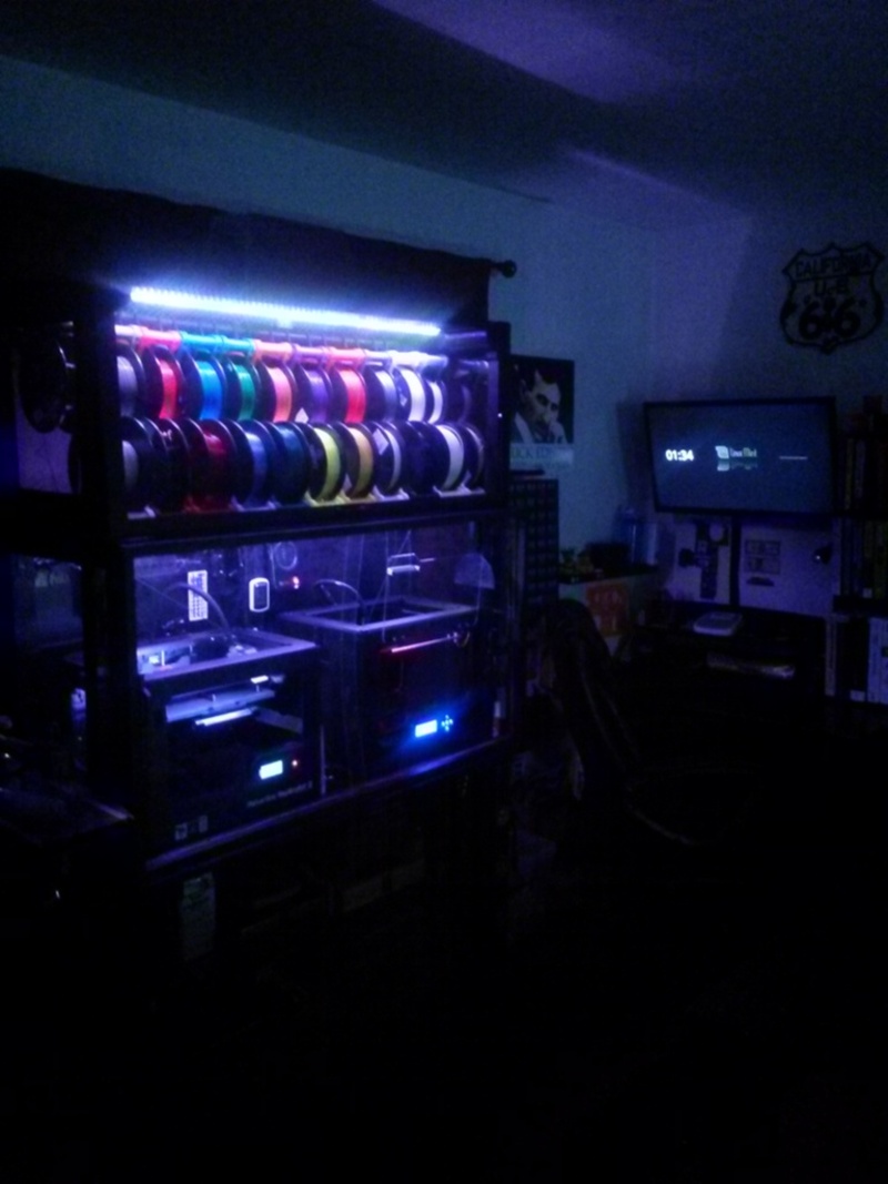 My Printer Enclosure / Maker Space with all print files