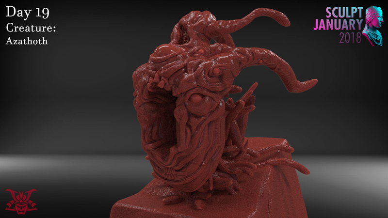 Azathoth Sculpture