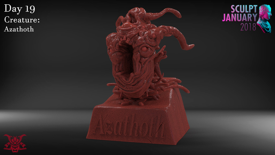 Azathoth Sculpture 3D Print 229320