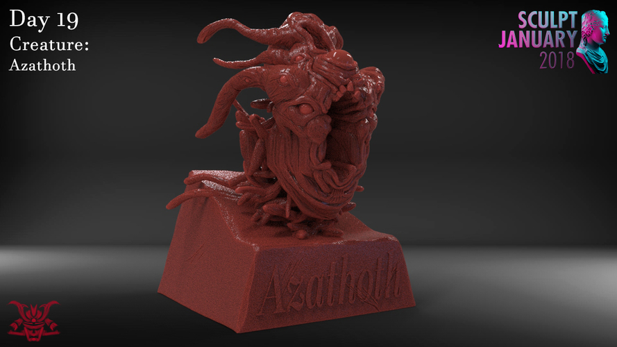 Azathoth Sculpture 3D Print 229321