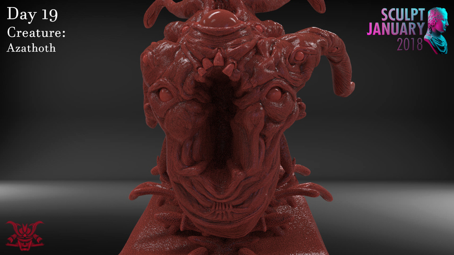 Azathoth Sculpture 3D Print 229323