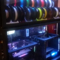 My Printer Enclosure / Maker Space with all print files - Thumbnail 5