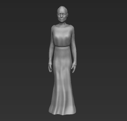 Angelina Jolie figurine ready for full color 3D printing 3D Print 229349
