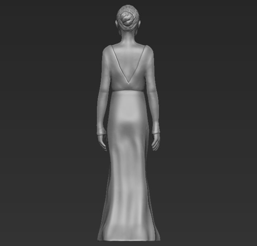 Angelina Jolie figurine ready for full color 3D printing 3D Print 229351