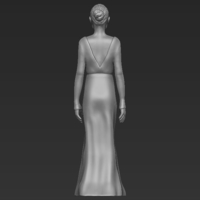 Angelina Jolie figurine ready for full color 3D printing - Thumbnail 15