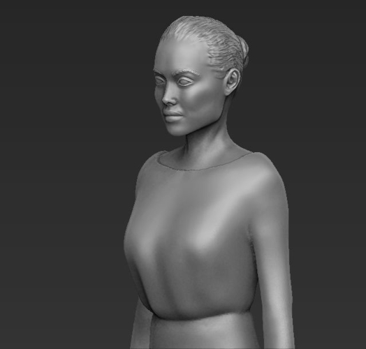 Angelina Jolie figurine ready for full color 3D printing 3D Print 229354