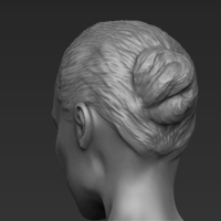 Angelina Jolie figurine ready for full color 3D printing - Thumbnail 21