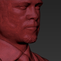 Brad Pitt figurine ready for full color 3D printing - Thumbnail 18