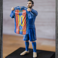 Lionel Messi ready for full color 3D printing - Thumbnail 3