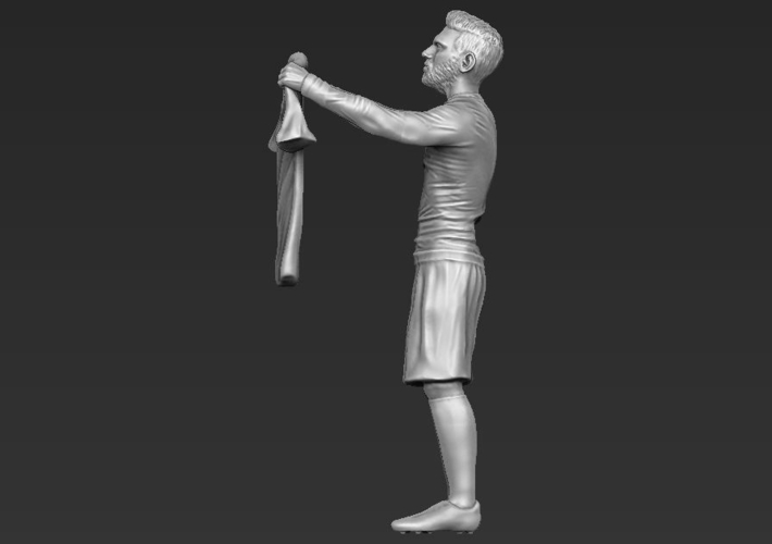 Lionel Messi ready for full color 3D printing 3D Print 229400