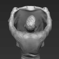 Lionel Messi ready for full color 3D printing - Thumbnail 14