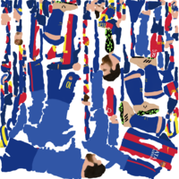 Lionel Messi ready for full color 3D printing - Thumbnail 16