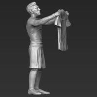 Lionel Messi figurine ready for 3D printing - Thumbnail 4
