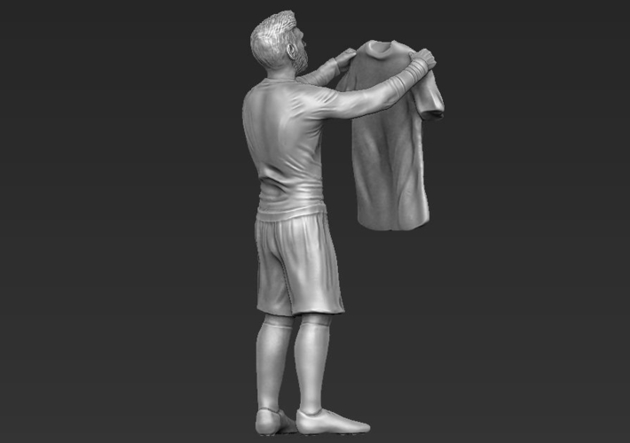 Lionel Messi figurine ready for 3D printing 3D Print 229412
