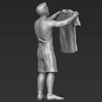 Lionel Messi figurine ready for 3D printing - Thumbnail 5
