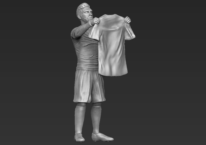Lionel Messi figurine ready for 3D printing 3D Print 229413