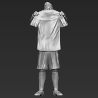 Lionel Messi figurine ready for 3D printing - Thumbnail 7
