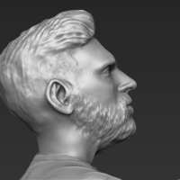 Lionel Messi figurine ready for 3D printing - Thumbnail 9