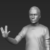 Sheldon Big Bang Theory 3D printing ready stl obj - Thumbnail 3