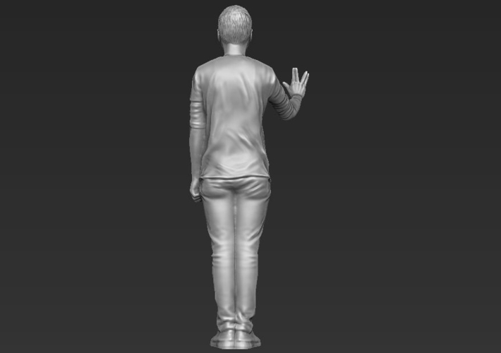 3D Printed Sheldon Big Bang Theory 3D printing ready stl obj by ...