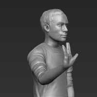Sheldon Big Bang Theory 3D printing ready stl obj - Thumbnail 10