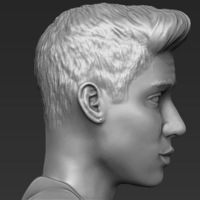 Justin Bieber 3D printing ready stl obj - Thumbnail 4