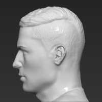Cristiano Ronaldo Portugal 3D printing ready stl obj - Thumbnail 5