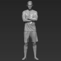 Cristiano Ronaldo Portugal 3D printing ready stl obj - Thumbnail 7