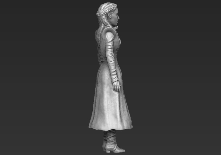 Daenerys Targaryen 3D printing ready stl obj 3D Print 229480