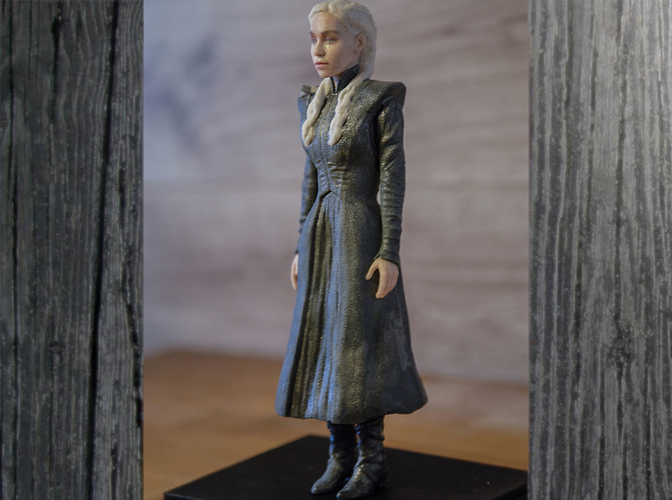 Daenerys Targaryen ready for full color 3D printing 3D Print 229489