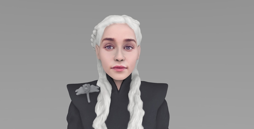 Daenerys Targaryen ready for full color 3D printing 3D Print 229490