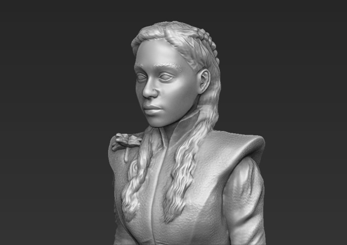 Daenerys Targaryen ready for full color 3D printing 3D Print 229492