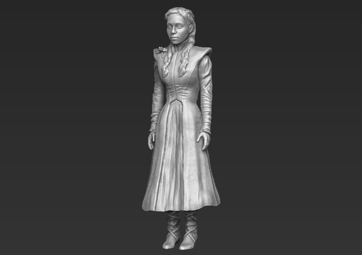 Daenerys Targaryen ready for full color 3D printing 3D Print 229493