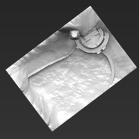 Helms Deep 3D printing ready stl obj - Thumbnail 8