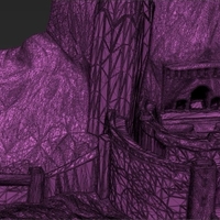 Helms Deep 3D printing ready stl obj - Thumbnail 10