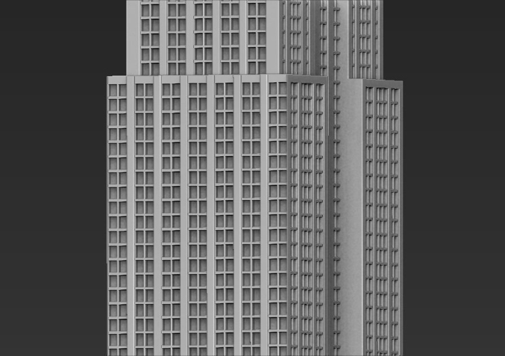 Empire State Building 3D printing ready stl obj formats 3D Print 229514
