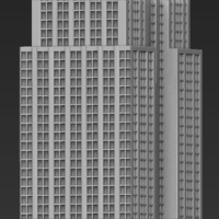 Empire State Building 3D printing ready stl obj formats - Thumbnail 4