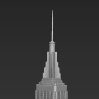 Empire State Building 3D printing ready stl obj formats - Thumbnail 13