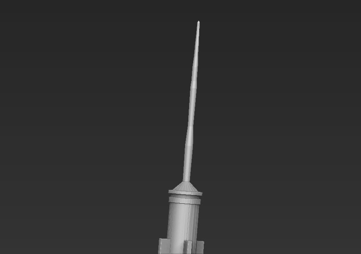 Empire State Building 3D printing ready stl obj formats 3D Print 229524