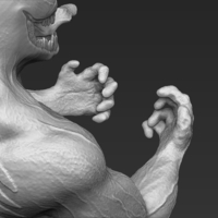 Venom 3D printing ready stl obj - Thumbnail 12