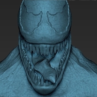 Venom 3D printing ready stl obj - Thumbnail 14