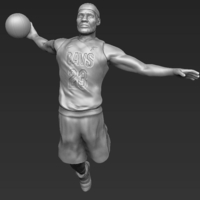 Lebron James 3D printing ready stl obj - Thumbnail 2