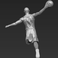 Lebron James 3D printing ready stl obj - Thumbnail 4