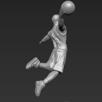 Lebron James 3D printing ready stl obj - Thumbnail 6