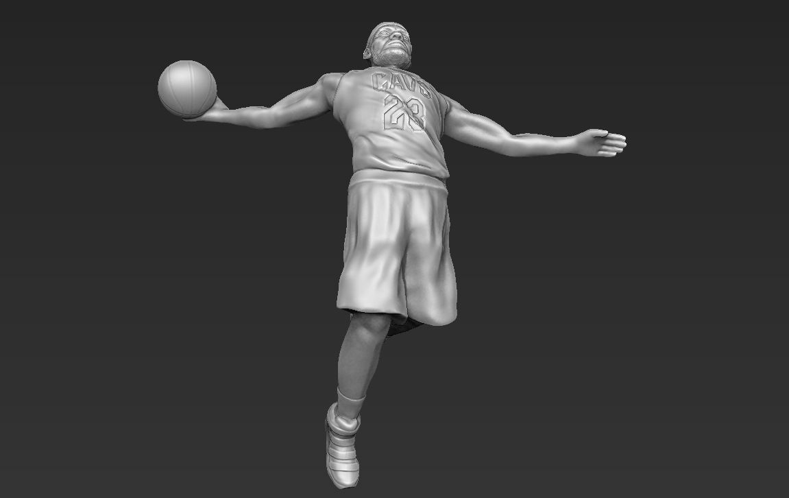 STL file JERSEY -- lakers -- LEBRON JAMES・Template to download and 3D print ・Cults
