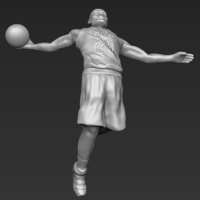 Lebron James 3D printing ready stl obj - Thumbnail 8