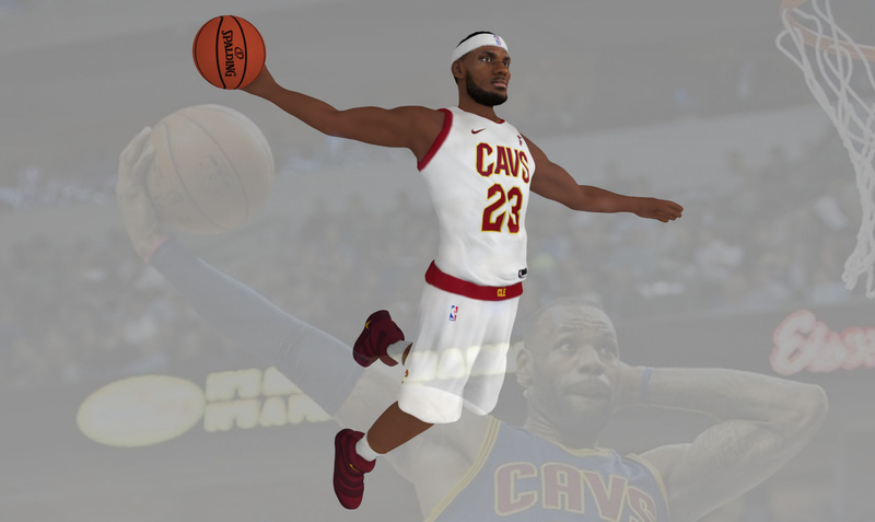 Lebron James ready for full color 3D printing