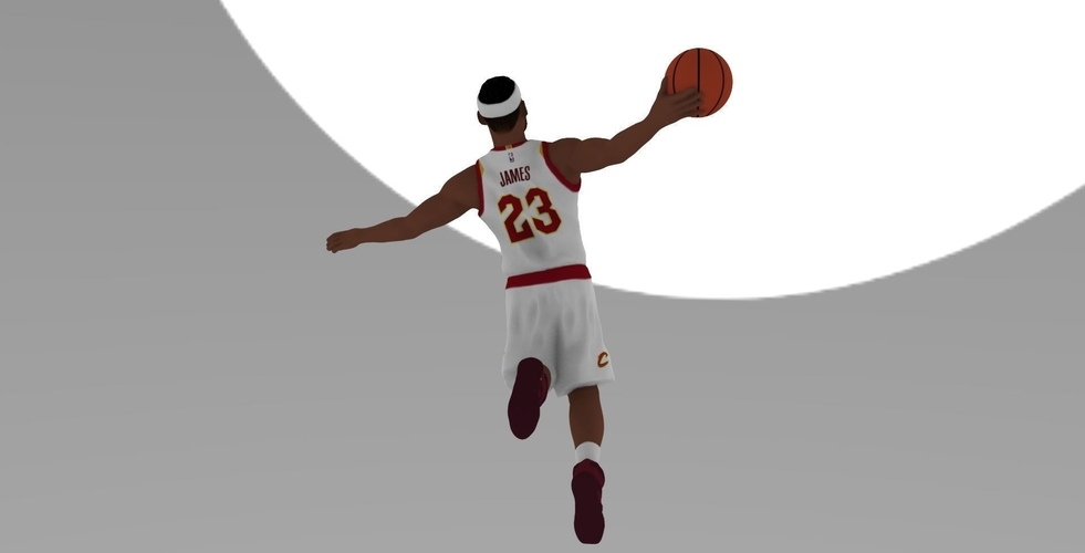 Lebron James ready for full color 3D printing 3D Print 229553