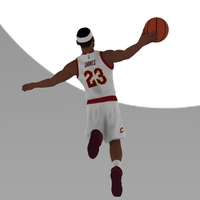Lebron James ready for full color 3D printing - Thumbnail 4